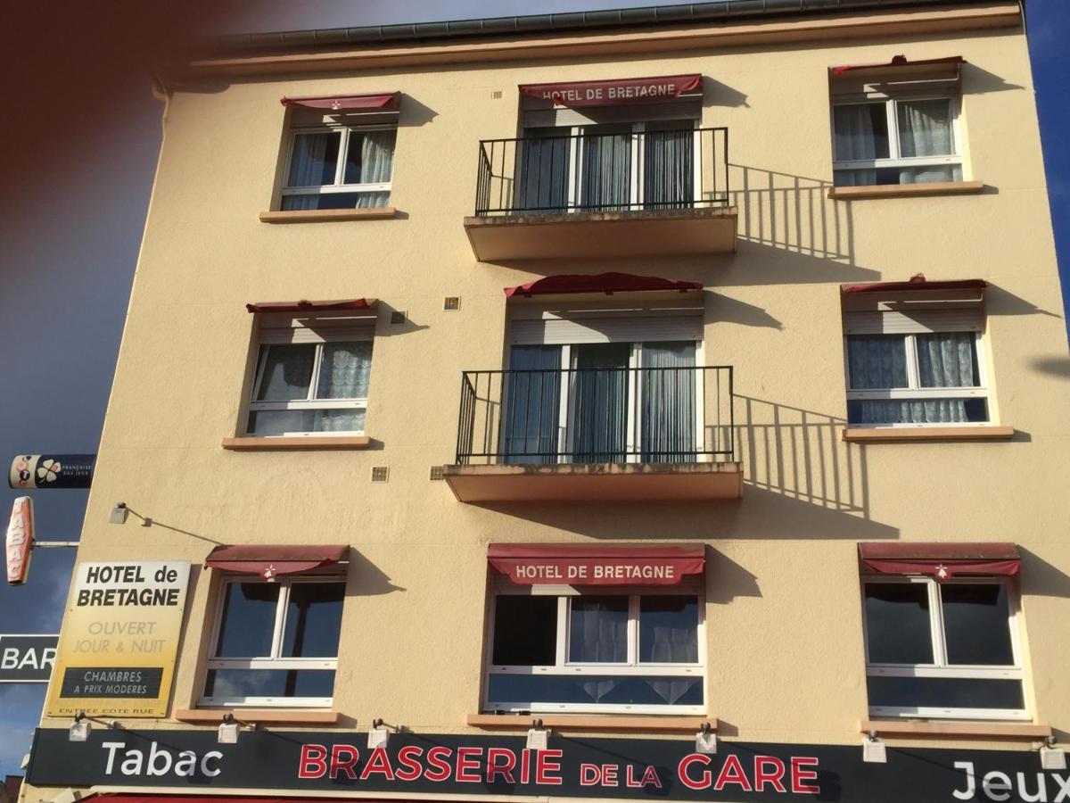 Hotel de Bretagne Fougères Esterno foto